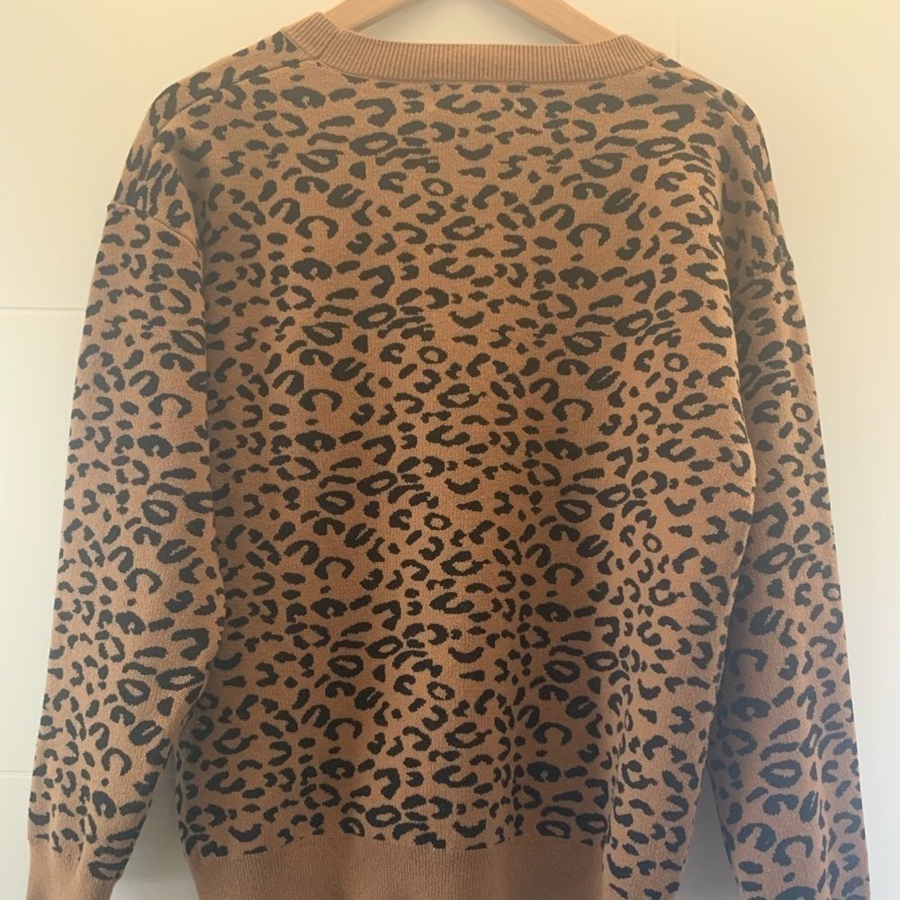 Philosophy Animal Print Sweater-EUC-Sz S-Oversized 🍂 - Picture 11 of 14